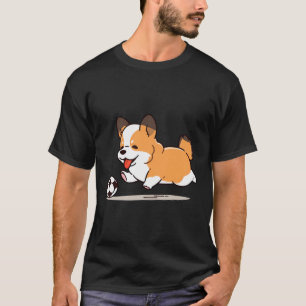 Corgi Soccer Funny Dog Sport T-Shirt