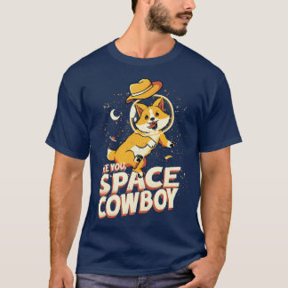 Corgi Space Cowboy von Tobe Fonseca T-Shirt