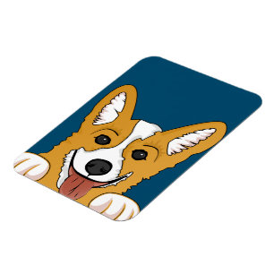 Corgi-Spähen Magnet