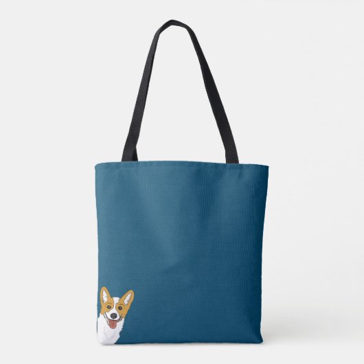 Corgi-Spähen Tasche (Rückseite)