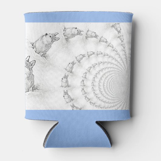 Corgi Spiral kann kühler Dosenkühler (Vorderseite)