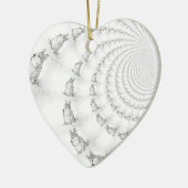 Corgi Spiral Keramik Ornament (Links)