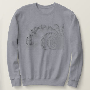 Corgi Spiral Sweatshirt- Männerbekleidung Sweatshirt