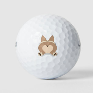 Corgi Sploot Golfball