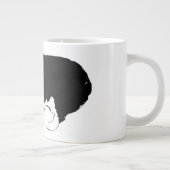 Corgi-Sprint, Winterglanz Jumbo-Tasse (Rechts)