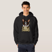 Corgi Squad Brindle Hoodie (Vorne ganz)