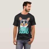 Corgi Squad Merle Tricolor T-Shirt (Vorne ganz)