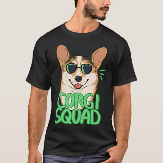 Corgi Squad Sable T-Shirt (Vorderseite)