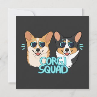 Corgi Squad  The Doctor And The Queen Einladung