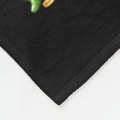 Corgi St Patricks Day Grüner LKW unter dem Baum Fleecedecke (Ecke)