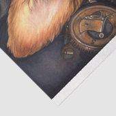 Corgi Steampunk 1 Dekoupage Paper Seidenpapier (Ausschnitt)