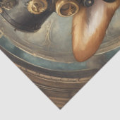 Corgi Steampunk Dreams: Eine mechanische Entkopplu Seidenpapier (Detail)