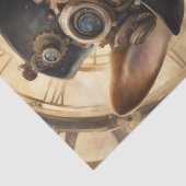 Corgi Steampunk Dreams: Eine mechanische Entkopplu Seidenpapier (Detail)