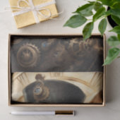 Corgi Steampunk Dreams: Eine mechanische Entkopplu Seidenpapier (Geschenk)