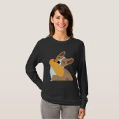 Corgi Sticker T-Shirt (Vorne ganz)