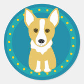 Corgi Stickers (Vorderseite)