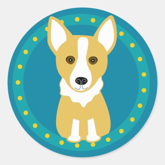Corgi Stickers (Vorderseite)