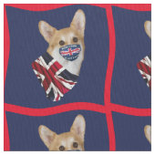 CORGI STOFF (Nahaufnahme)
