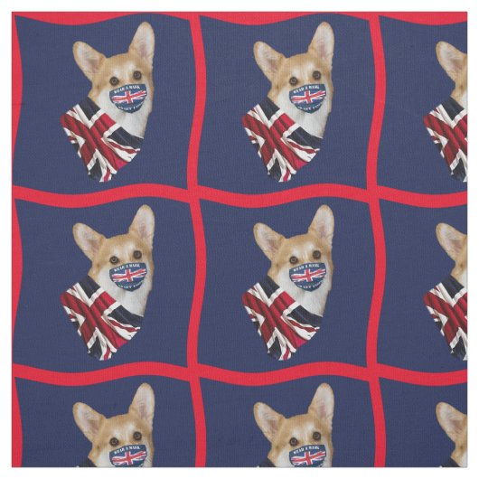 CORGI STOFF (Muster)