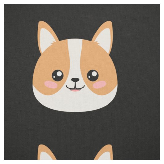 Corgi Stoff (Muster)