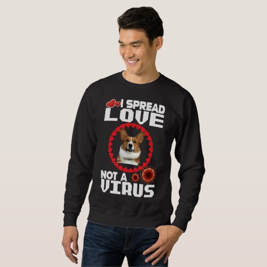 Corgi Sweatshirt (Vorne ganz)