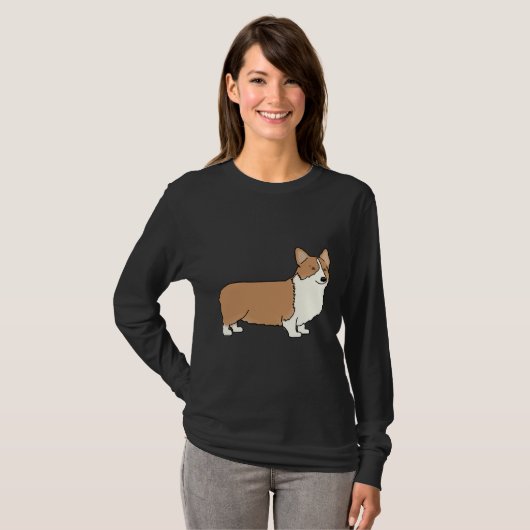 Corgi! T-Shirt (Vorne ganz)