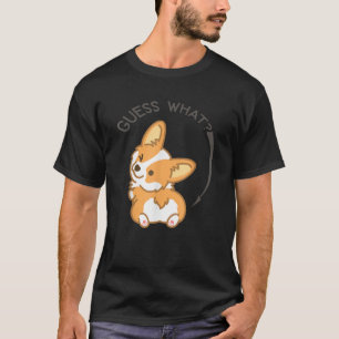 Corgi T Shirt Ratet was Corgi Hintern Funny Gesche