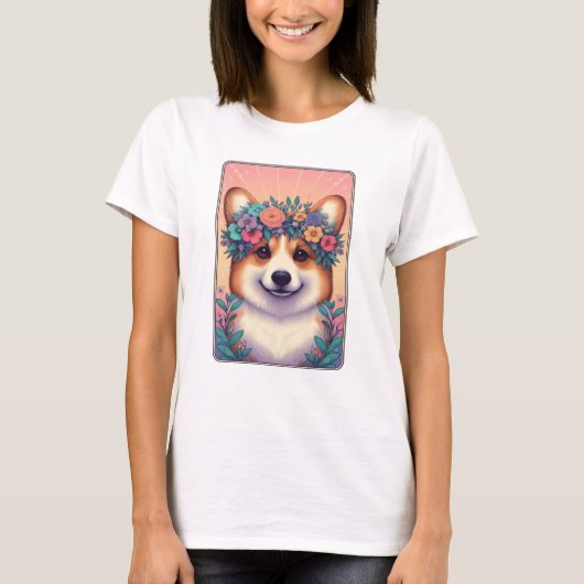 Corgi Tarot T - Shirt (Vorderseite)