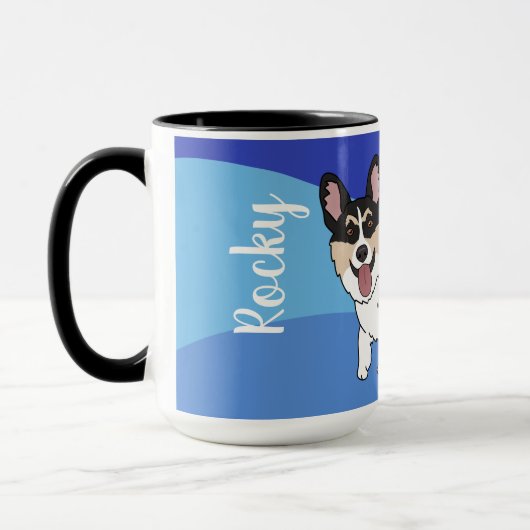 Corgi  tasse (Links)