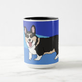 Corgi  tasse (Zentrum)