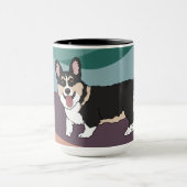 Corgi Tasse (Zentrum)