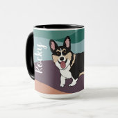 Corgi Tasse (Vorderseite Links)