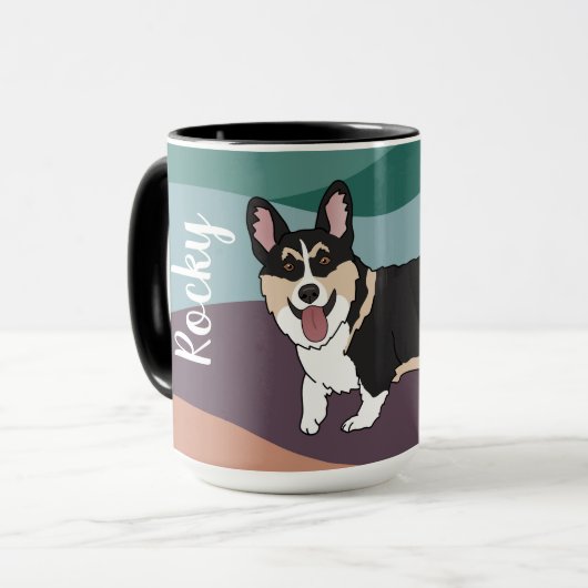 Corgi Tasse (Vorderseite Links)