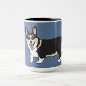 Corgi Tasse (Zentrum)