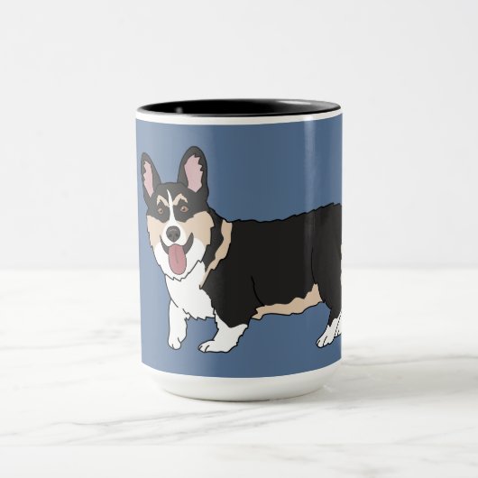 Corgi Tasse (Zentrum)