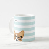 Corgi-Tasse Kaffeetasse (Vorderseite Links)