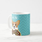 Corgi-Tasse Kaffeetasse (Vorderseite Links)
