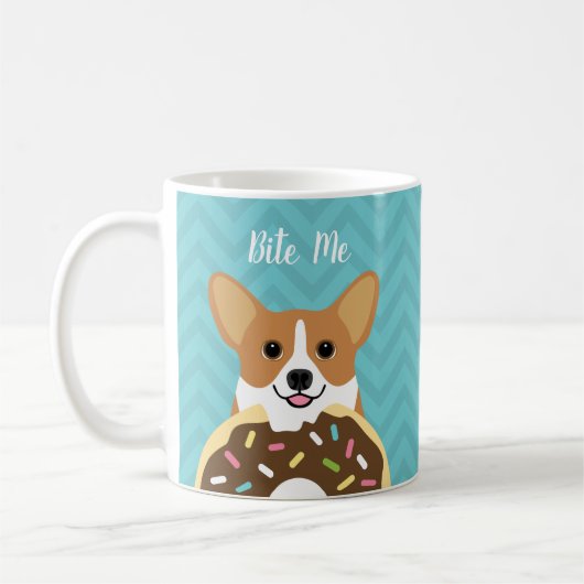 Corgi-Tasse Kaffeetasse (Links)