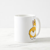 Corgi-Tasse Kaffeetasse (VorderseiteRechts)
