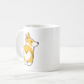 Corgi-Tasse Kaffeetasse (Vorderseite Links)