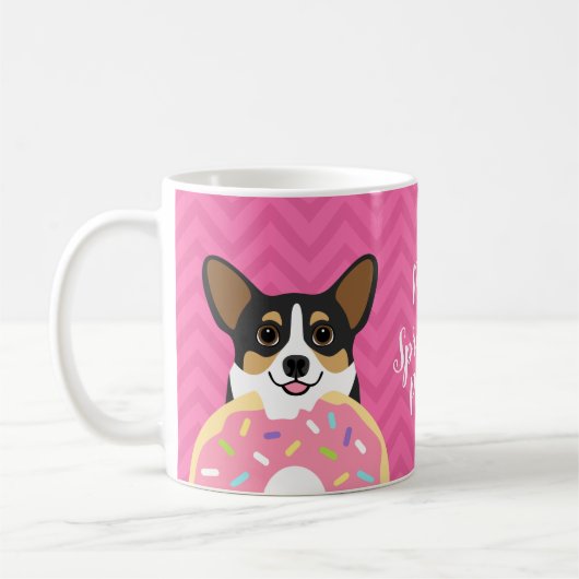 Corgi-Tasse Kaffeetasse (Links)