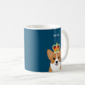 Corgi-Tasse Kaffeetasse (VorderseiteRechts)
