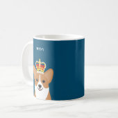 Corgi-Tasse Kaffeetasse (Vorderseite Links)