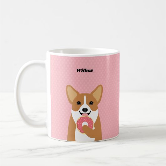 Corgi-Tasse Kaffeetasse (Links)