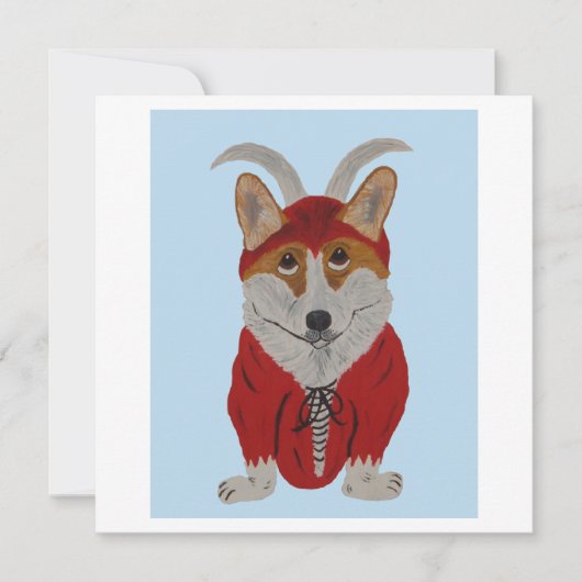 Corgi Teufel Karte (Vorderseite)
