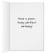 Corgi Themed Birthday Card Dog Lovers  (Innen (Rechts))