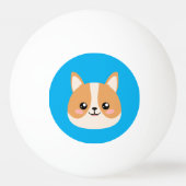 Corgi Tischtennisball (Vorderseite)