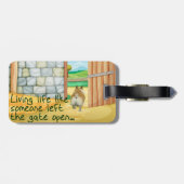 Corgi "Tor-offener" Gepäckanhänger (Rückseite horizontal)