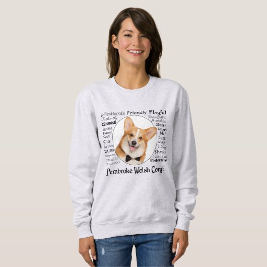 Corgi Tracks Sweatshirt (Vorne ganz)