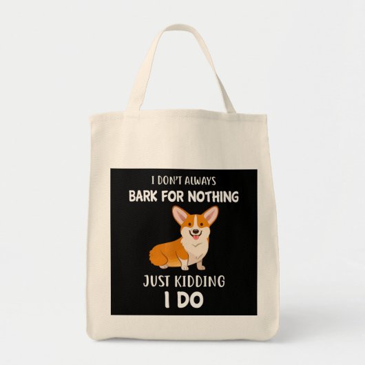 Corgi Tragetasche (Vorne)